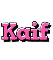 Kaif girlish logo