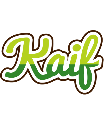 Kaif golfing logo