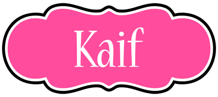 Kaif invitation logo
