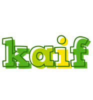Kaif juice logo