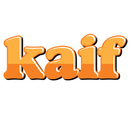 Kaif orange logo