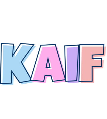 Kaif pastel logo