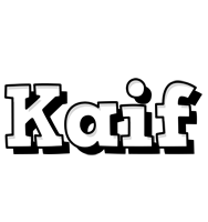 Kaif snowing logo