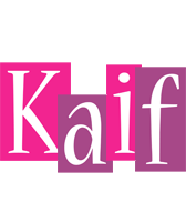 Kaif whine logo