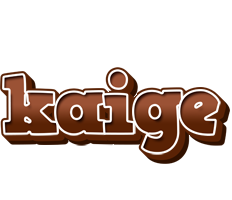 Kaige brownie logo