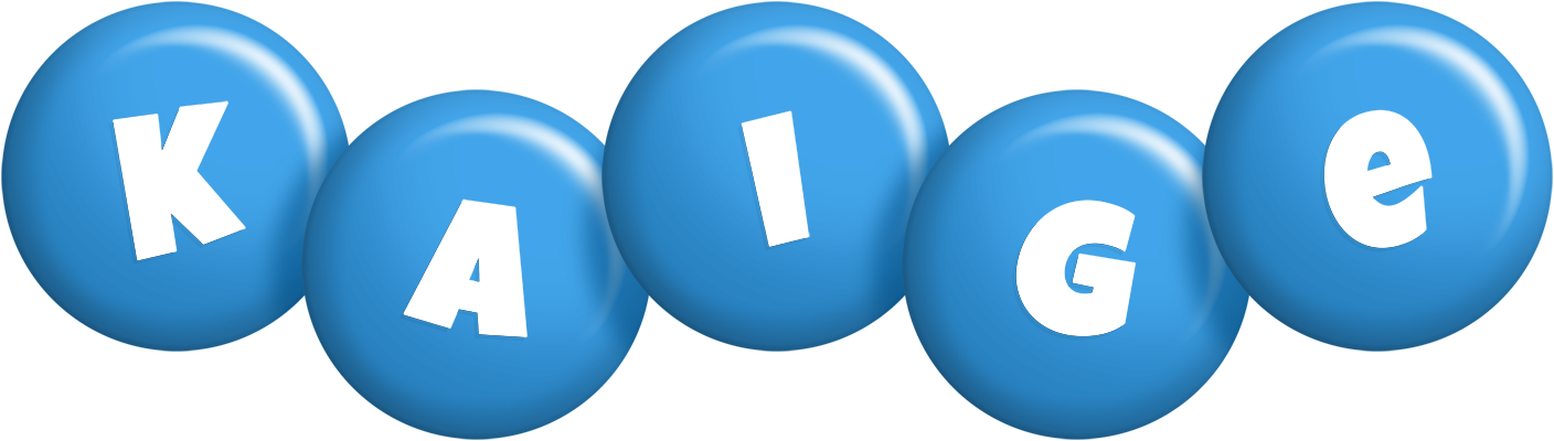 Kaige candy-blue logo