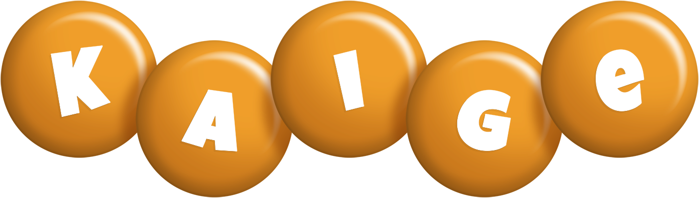 Kaige candy-orange logo