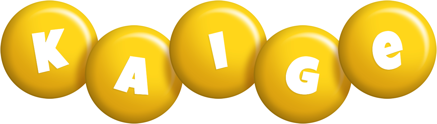 Kaige candy-yellow logo