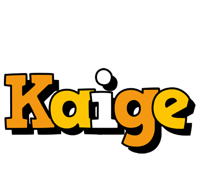 Kaige cartoon logo