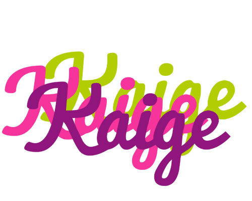 Kaige flowers logo