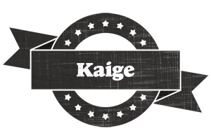 Kaige grunge logo