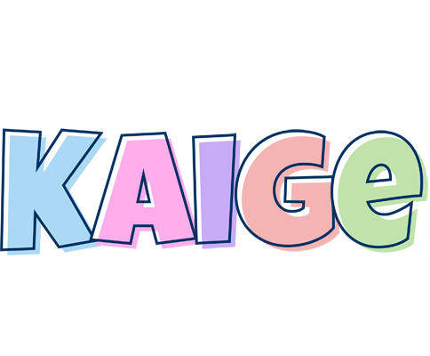 Kaige pastel logo