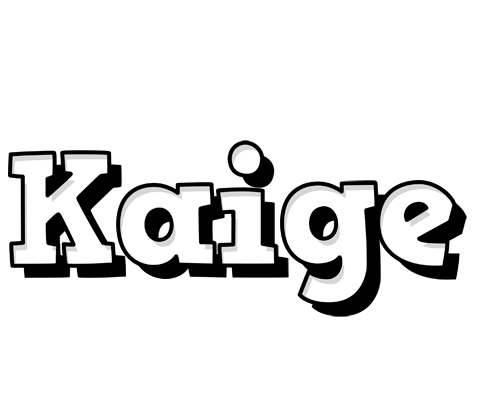 Kaige snowing logo