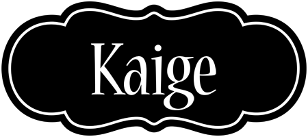 Kaige welcome logo