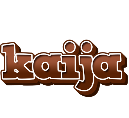 Kaija brownie logo