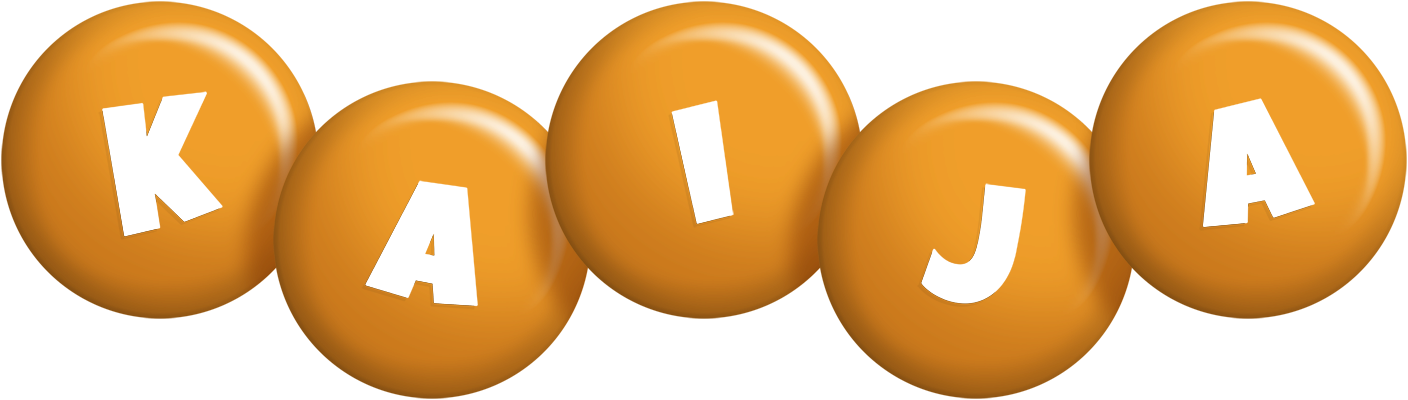 Kaija candy-orange logo