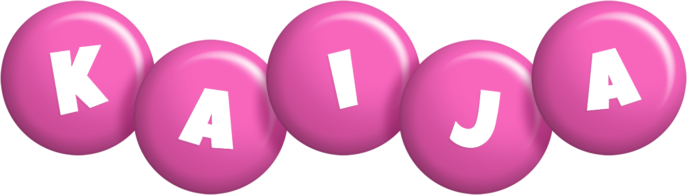 Kaija candy-pink logo