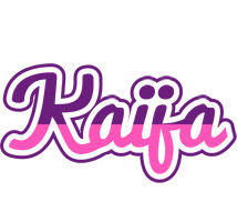 Kaija cheerful logo