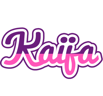 Kaija cheerful logo