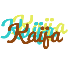 Kaija cupcake logo