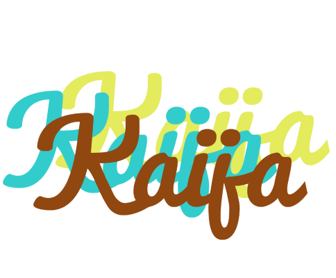 Kaija cupcake logo