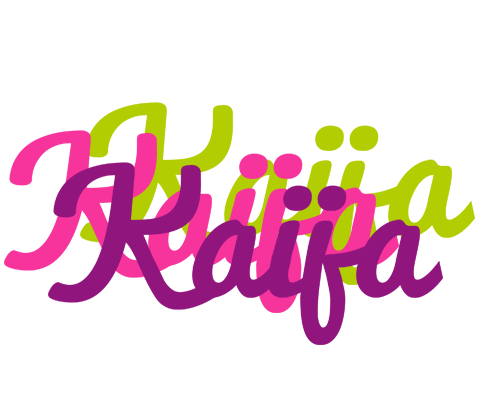 Kaija flowers logo
