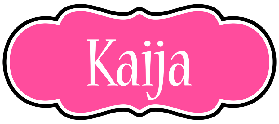 Kaija invitation logo