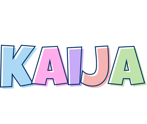 Kaija pastel logo