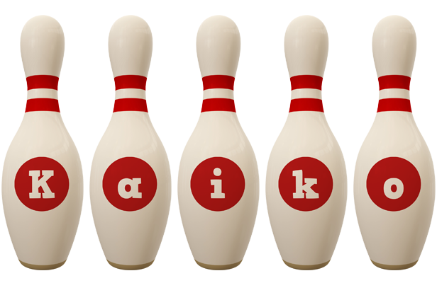 Kaiko bowling-pin logo