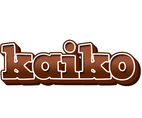 Kaiko brownie logo