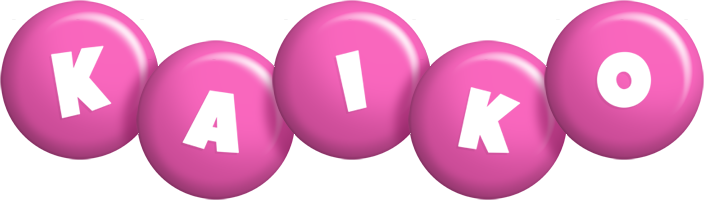 Kaiko candy-pink logo