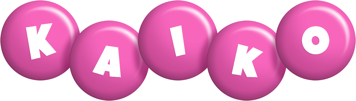 Kaiko candy-pink logo