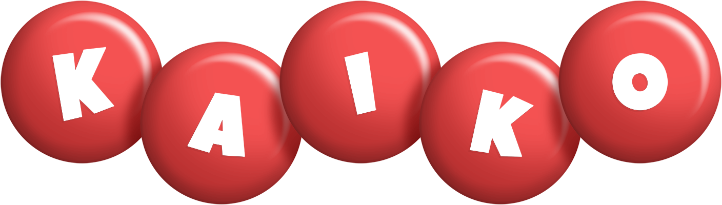 Kaiko candy-red logo