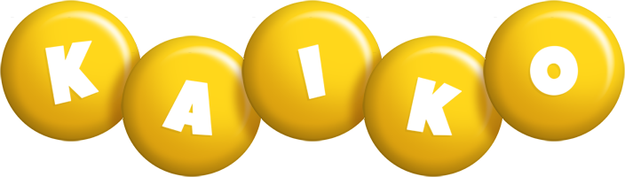 Kaiko candy-yellow logo