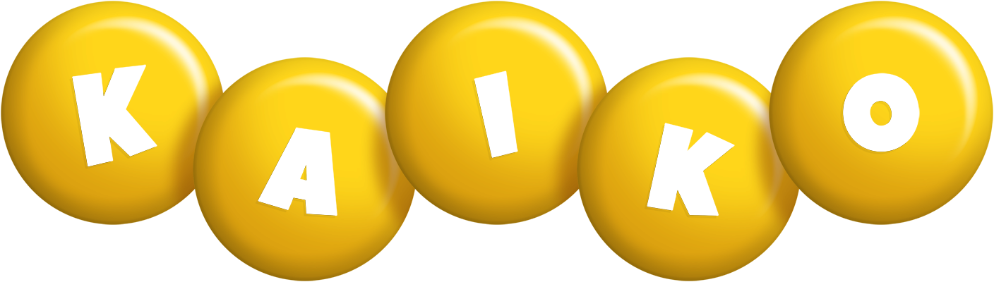 Kaiko candy-yellow logo
