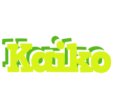 Kaiko citrus logo