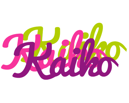 Kaiko flowers logo