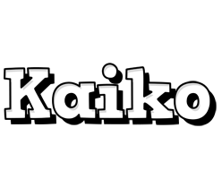 Kaiko snowing logo