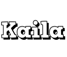 Kaila snowing logo
