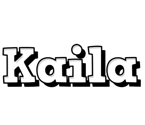 Kaila snowing logo