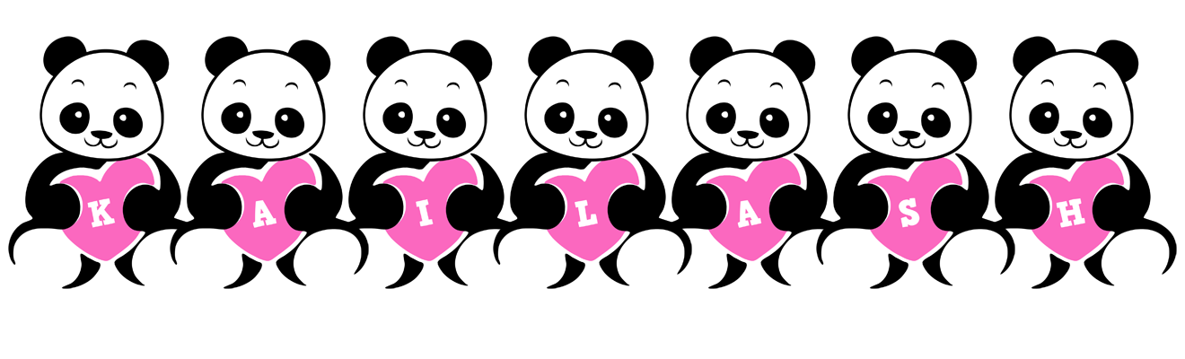 Kailash love-panda logo