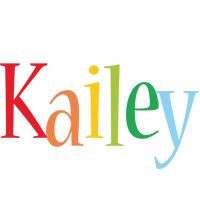 Kailey birthday logo