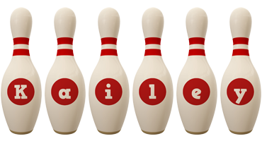 Kailey bowling-pin logo