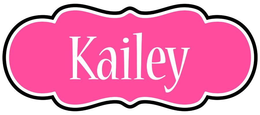 Kailey invitation logo