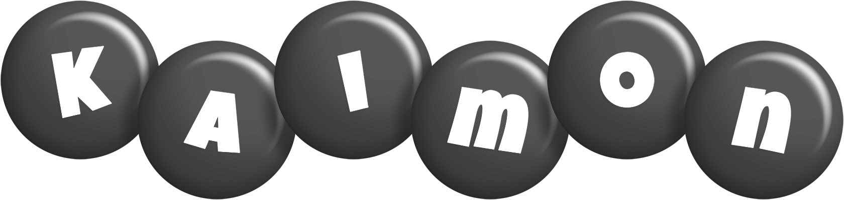 Kaimon candy-black logo