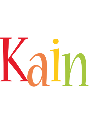 Kain birthday logo