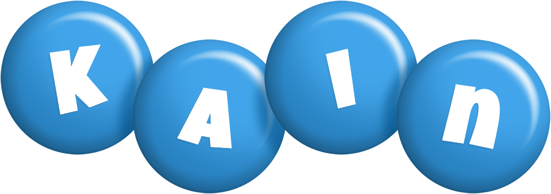 Kain candy-blue logo