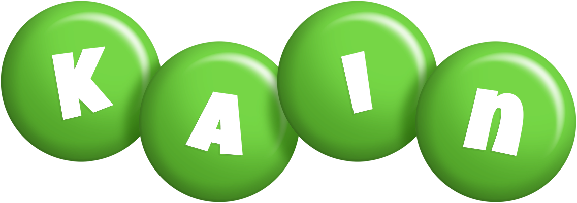 Kain candy-green logo