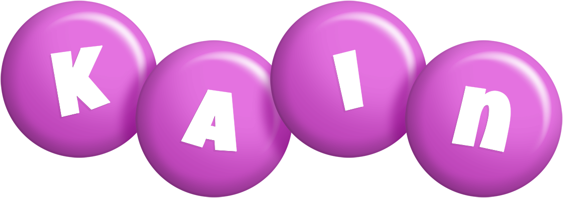 Kain candy-purple logo