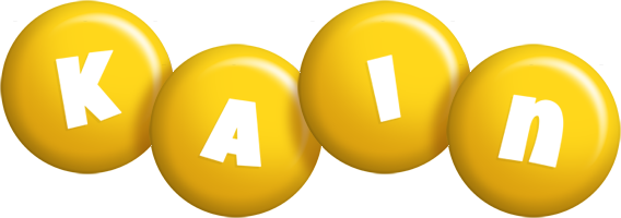 Kain candy-yellow logo